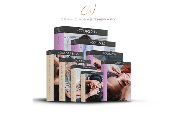 Pack formation CranioWave Therapy niveaux 1 et 2 – thérapie craniosacrale complète