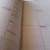 Agenda de rendez-vous illustrant le manque de patientèle d’un thérapeute