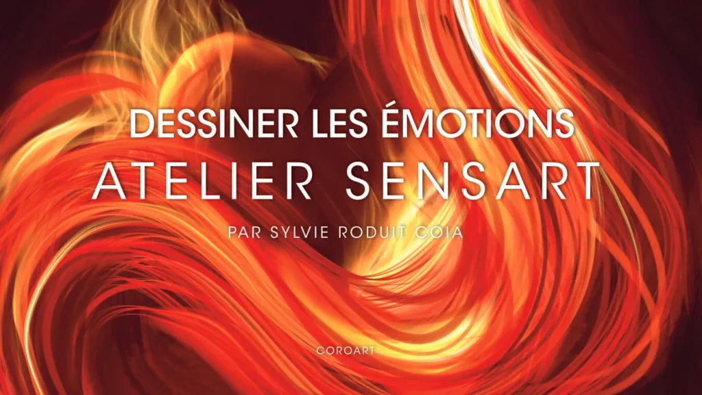 dessiner ses émotions passion atelier sensart art thérapie dessin énergie créativité cours en ligne sylvie roduit