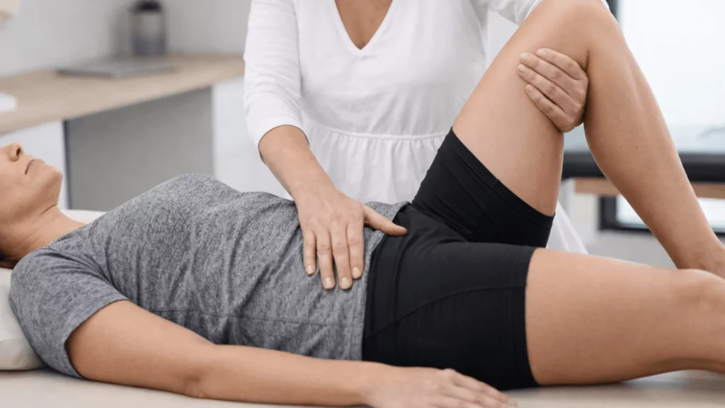 Technique de muscle energy du bassin pour corriger un déséquilibre pelvien – formation Humans Cloud