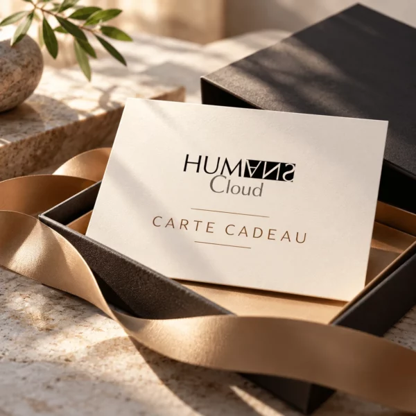 Carte cadeau Humans Cloud pour offrir une formation en ligne