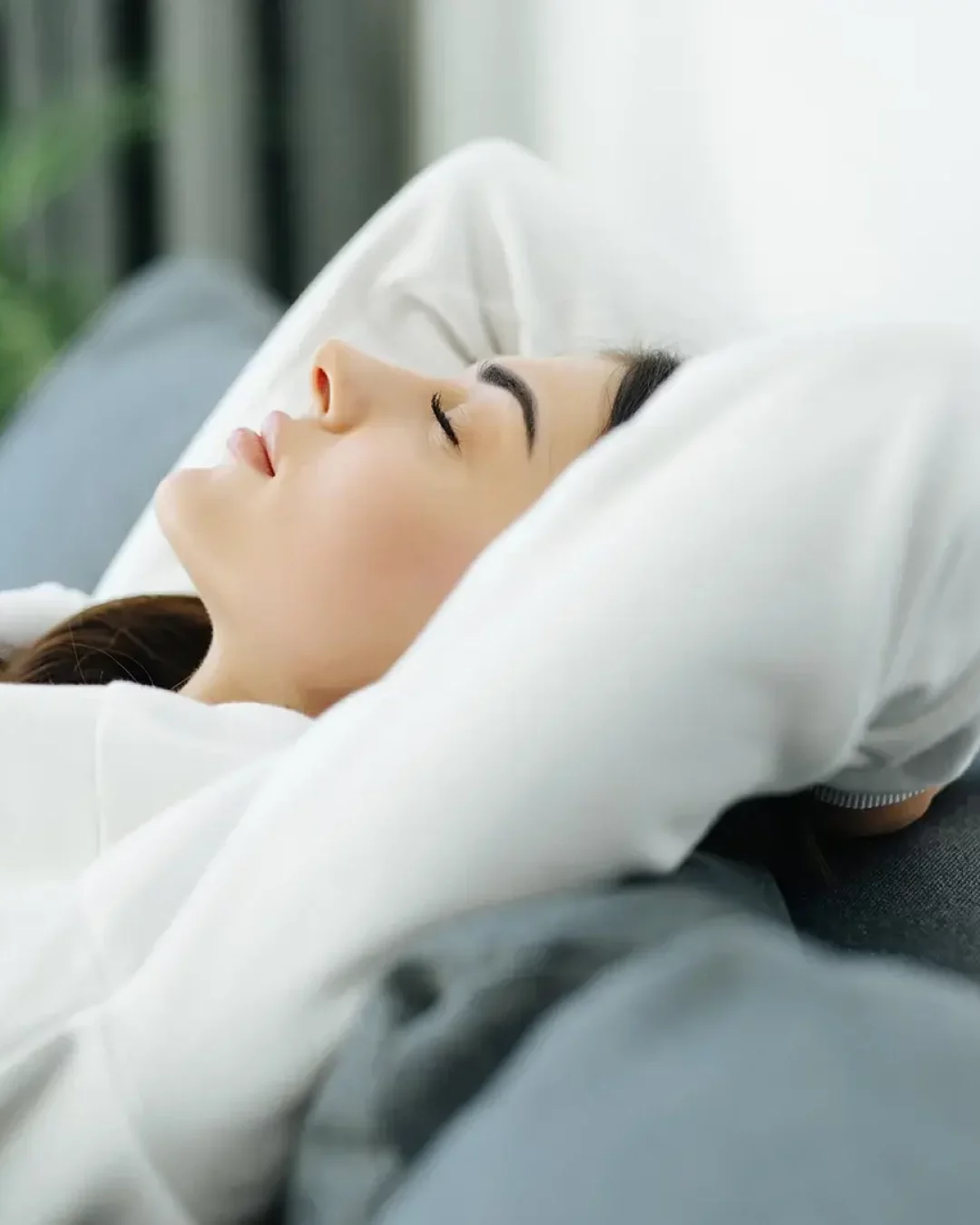 Autohypnose Nathalie Schwitter : personne en état de relaxation profonde favorisant le lâcher-prise, le calme mental et la détente